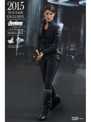 Masterpiece Hot Toys Maria Hill 1/6 Figure Avengers Age of Ultron Movie MMS305