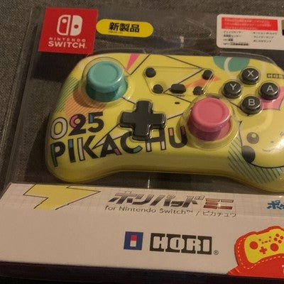 Hori Pad Mini Pokemon Pikachu controller For Nintendo Switch Game Console New
