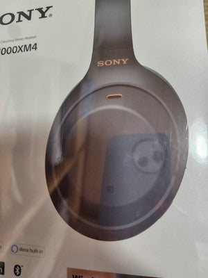 SONY Wireless Noise Canceling Headphones Black WH-1000XM4 B Bluetooth