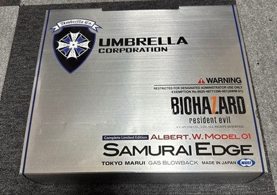 Toy Tokyo Marui Resident Evil Samurai Edge Albert.W. Model 01 Junk Toy gun #01