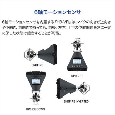 NEW ZOOM H3-VR Ambisonic 360° VR Portable Digital Handy Recorder