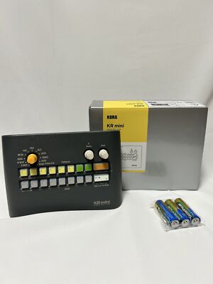 【AC adapter KA350VI & Foot switch PS-1 set] KORG KR mini Rhythm Machine Bargain