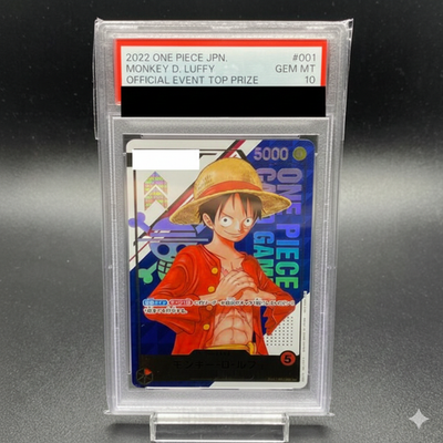 PSA10 LUFFY ST01-001 L SERIAL NUMBER 2023 ONE PIECE CARD Flagship gift JP
