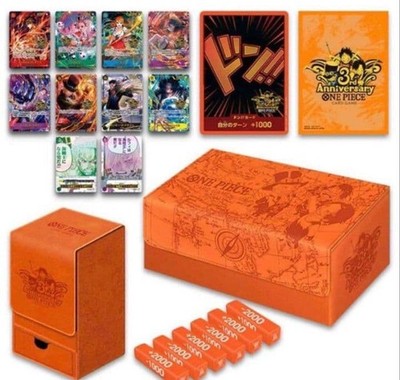 ONE PIECE Card Game 3rd Anniversary Set BANDAI Official Limited Japan