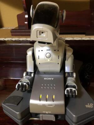 SONY AIBO ERS-111 robot Dog autonomous entertainment  Special Edition Silver C