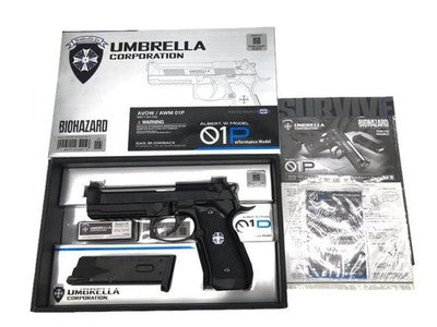 Tokyo Marui Resident Evil Albert W. Model 01P Gas Blowback Toy Gun Used 20mm 01