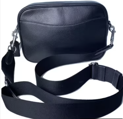 Auth COACH Elias Crossbody CJ509 Leather Black F/S 424728