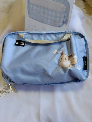Nintendo Switch 2 Reversible Storage Carry Bag Fluffy Eevee Pokemon Case Hori
