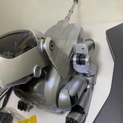 SONY AIBO ERS-111 robot Dog autonomous entertainment  Special Edition Silver B
