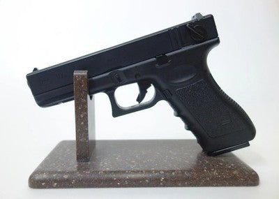 see description 3 Colors Medium size Artificial Marble Model Gun Stand gift