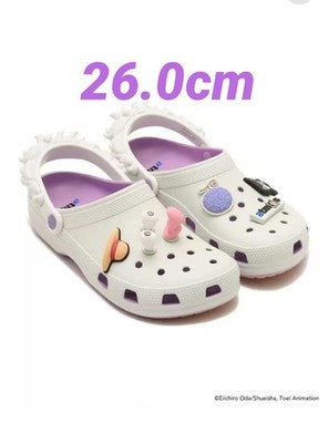 One Piece atmos Crocs Classic RO Clog Luffy Gear 5 Limited Edition New US8 26cm
