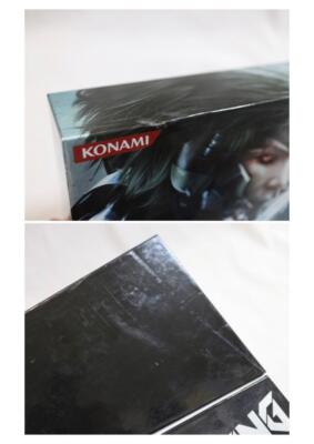 no software PS3 Metal Gear Rising Limited Edition Box figure & CD included