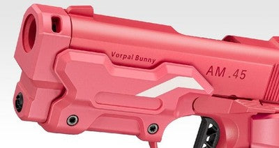 SAO Gun Gale Online AM.45 LLENN Vorpal Bunny Gas Blowback Pistol pink gift *17