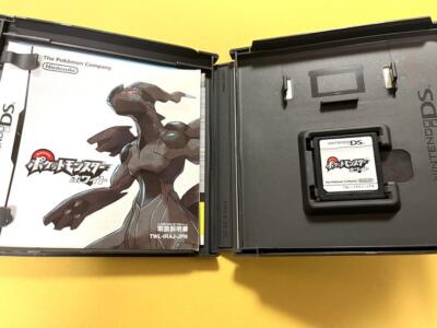 Nintendo DS　Pokemon White DS Nintendo Japanese game　Japanese With Case