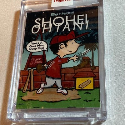 2021 Topps Project 70 Shohei Ohtani & David Winfield Snoop Dogg Card Set