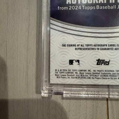Yoshinobu Yamamoto 2024 Topps Japan Baseball On-Card Auto /25 - Dodgers
