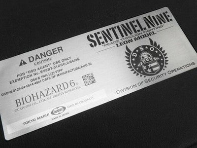 Tokyo Marui Sentinel Nine Leon Model Resident Evil Limited Edition Gun *1