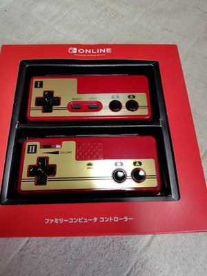Nintendo Switch Online Famicom FC Family Computer Controller 1P 2P Set Genuine