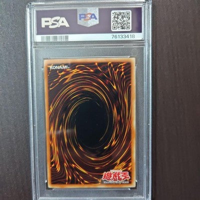 2002 Yu-Gi-Oh TRI-HORNED DRAGON Asian 1st Edition LOB-000 PSA9