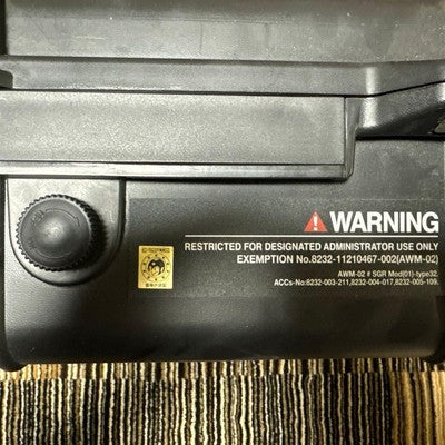 Tokyo Marui Thor's Hammer Albert W. 02 15th Signed by YouTuber Upu Upi Squad SR
