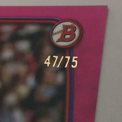 2023 Topps Bowman NPB Munetaka Murakami Pink Parallel /75 #47/75