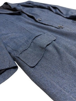 Yohji Yamamoto POUR HOMME 13SS Rayon Set Dark Blue  sizeS Set-up suit