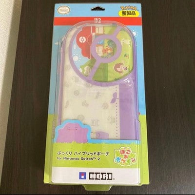 Nintendo Switch 2 Hybrid Pouch Case Pokemon Ditto Drifloon HORI Official New