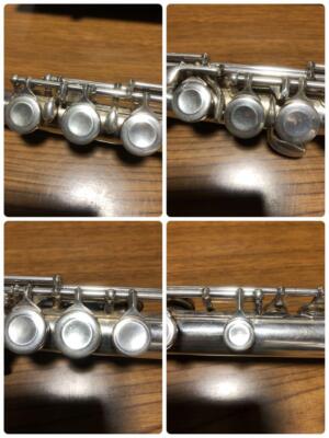 Pearl flute PF521  Mouthpeace Musical instrument Hard case GAKKI used A
