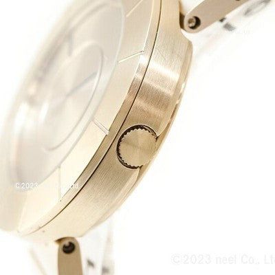 New NY0N005 ISSEY MIYAKE TO Tokujin Yoshioka Design Watch Gold Stainless Steel