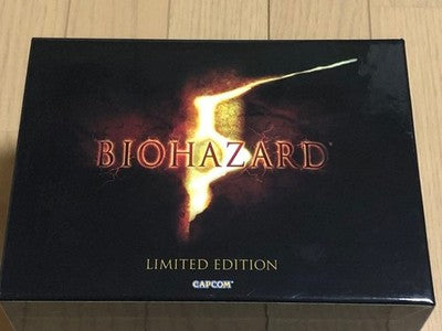 BIOHAZARD 5 Limited Edition Xbox 360 e-CAPCOM Exclusive Complete Set *2