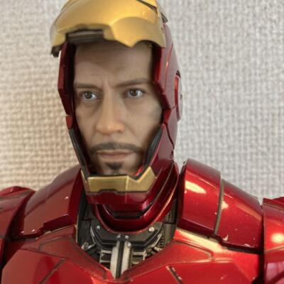 Hot Toys Movie Masterpiece MMS132 Iron Man 2 Mark VI 6 Tony Stark 1/6 Figure