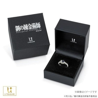 Size 13  Fullmetal Alchemist Roy Mustang Motif Ring Silver SV925  U-Treasure JP