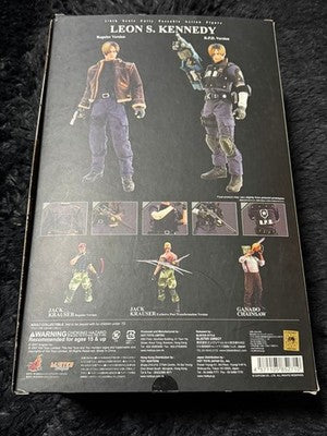 HOTTOYS MASTERPIECE Resident Evil 4 Leon S. Kennedy Hot Toys Figure