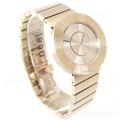 New NY0N005 ISSEY MIYAKE TO Tokujin Yoshioka Design Watch Gold Stainless Steel