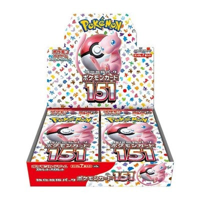 Pokemon Card Scarlet & Violet Pokemon Card 151 Booster Box Japanese 2a