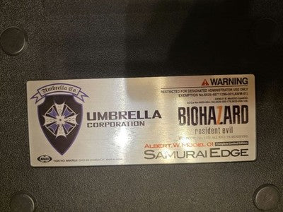 Tokyo Marui Samurai Edge Albert W. Model 01 Gas Blowback Airsoft Biohazard *2