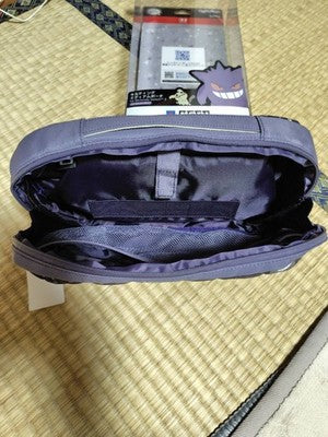 Ghost Party Quilted Medium Pouch case for Nintendo Switch 2 HORI Pokemon Gengar,