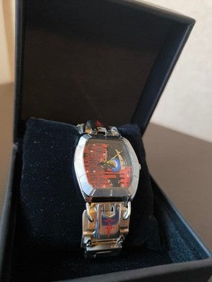 Fullmetal Alchemist Edward Elric Silver Watch Metal Band Anime Official Style