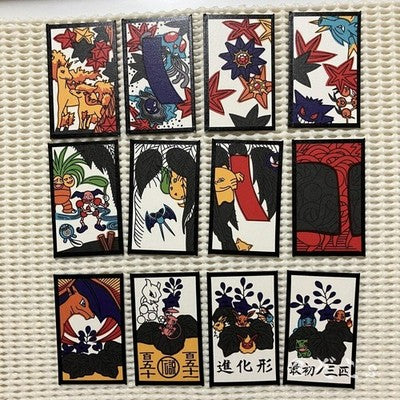 Rare Pokemon Hanafuda cards board game Nintendo Discontinued Hobby_10