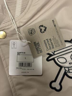 check description size M-2XL PUMA ONE PIECE Collabo Varsity Jacket Unisex acs