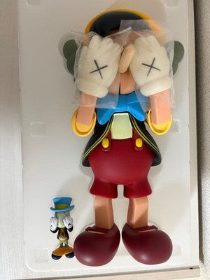 KAW Pinocchio & Jiminy Cricket 2010 Limited Edition Medicom Toy