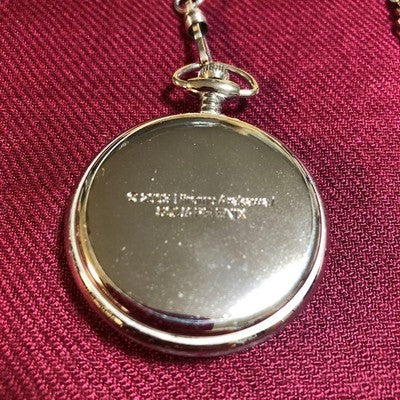 Fullmetal Alchemist Silver Pocket Watch SQUARE ENIX Hiromu Arakawa 2003