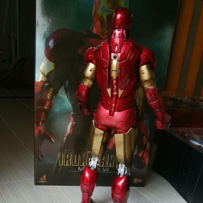 Hot Toys Movie Masterpiece MMS132 Iron Man 2 Mark VI 6 Tony Stark 1/6 Figure