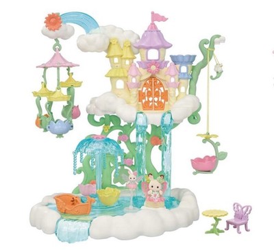 Sylvanian Families Dreamy Fairy Castle Sky Pastel Playset New Sealed Epoch gift