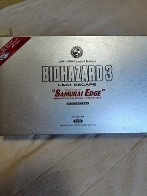 Tokyo Marui BIOHAZARD 3 SAMURAI EDGE Jill Valentine Model M92F special gift