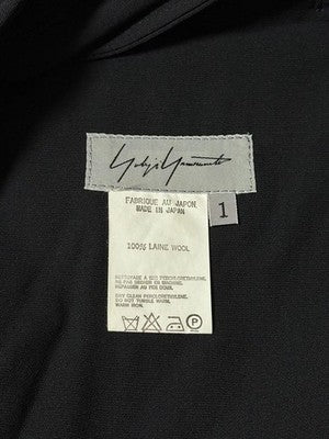 Yohji Yamamoto 90s Y's for men  set up Black sizeM Wool gabardine suits