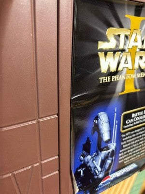 Phantom Menace Star Wars I Battle Droid Can Cooler Box MTT Limited PEPSI gift PC