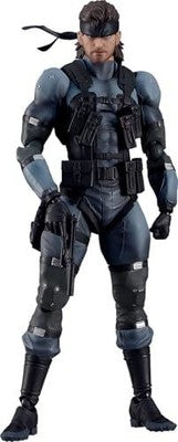 with box figma 645 Solid Snake Metal Gear Solid 2 Sons of Liberty  MGS2 acs