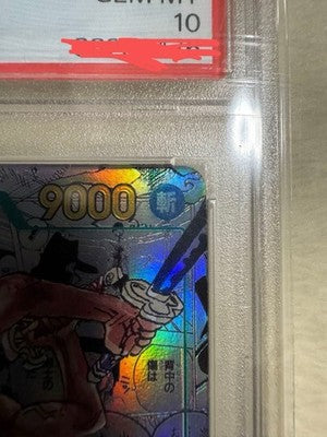 ONE PIECE Card Roronoa Zoro OP06-118 SEC Comic Parallel Manga Japanese(PSA 10)