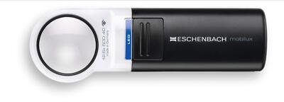 New ESCHENBACH Pocket LED Illuminated Magnifier1511-12 12.5x Japan Bargain Price